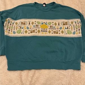 Emperor’s new groove kuzco panel pullover
